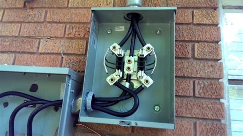 electrical meter box panel|meter base and main disconnect.